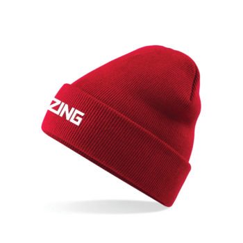 Beanie Hat | Training Kit and Teamwear – ZING Sportswear - Red