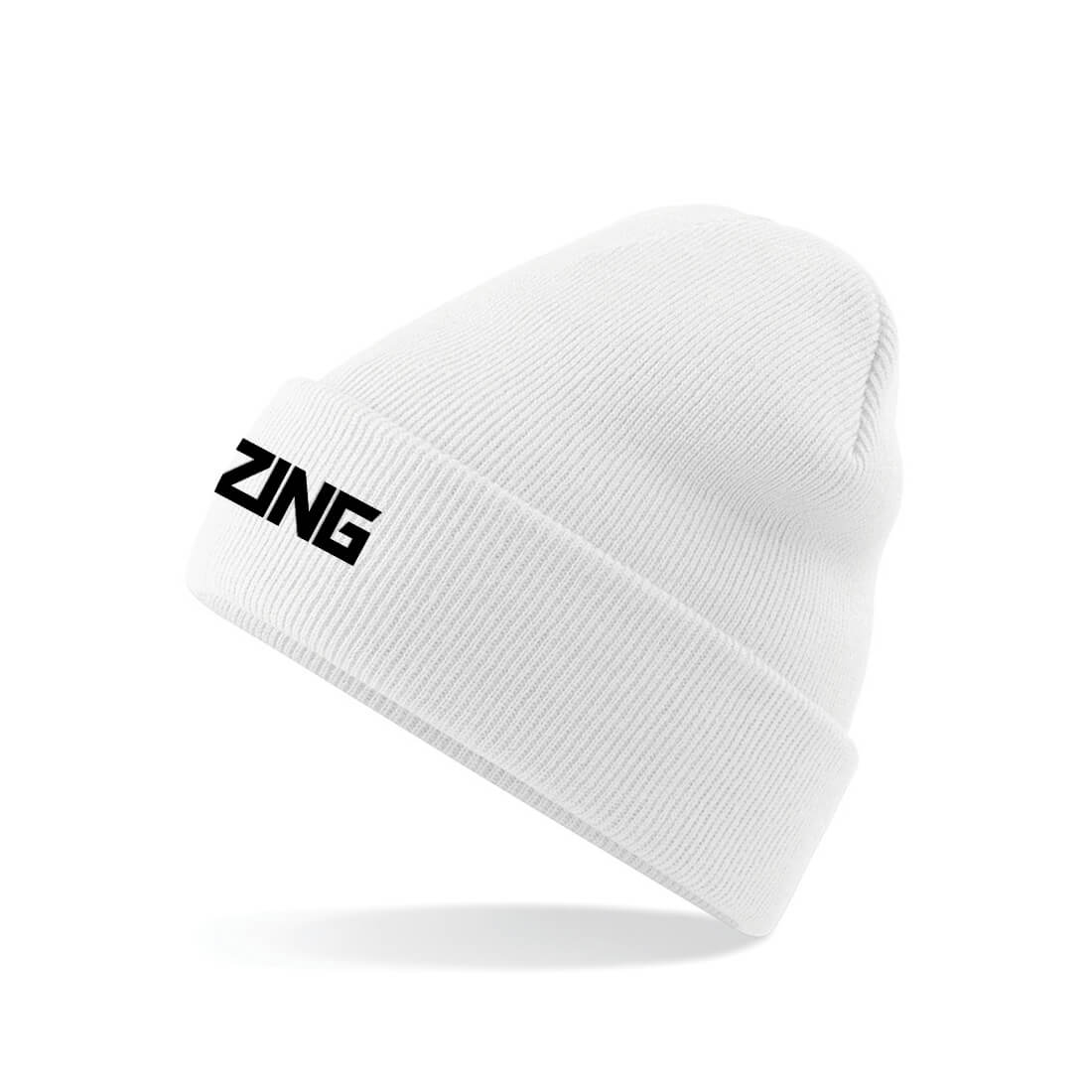 Beanie Hat | Training Kit and Teamwear – ZING Sportswear - White
