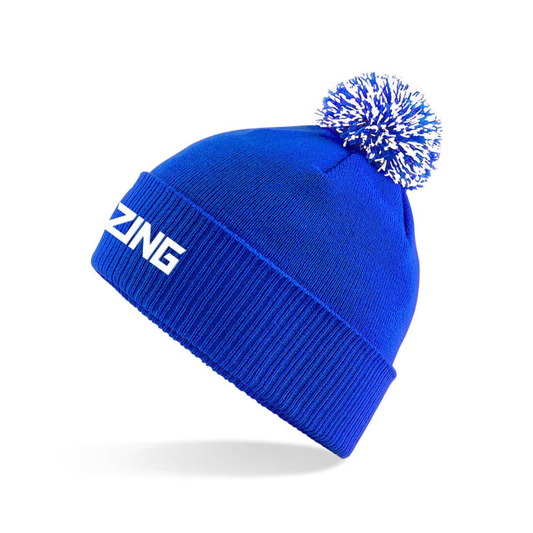ZING Sportswear Bobble Hat | Training Kit and Teamwear – ZING - Royal Blue