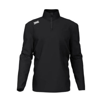 ZING Sportswear League Midlayer | Training Kit and Teamwear - Front Black