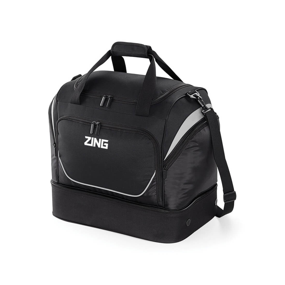 ZING Sportswear Holdall | Training Kit and Teamwear – ZING - Black