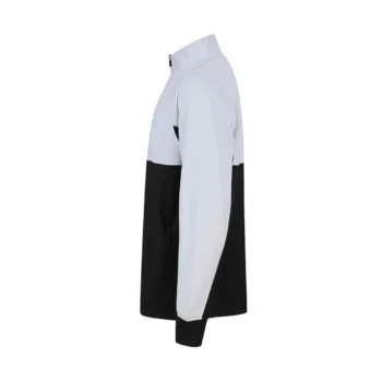 ZING Sportswear Match Zip Midlayer | Training Kit and Teamwear - Side Black and White
