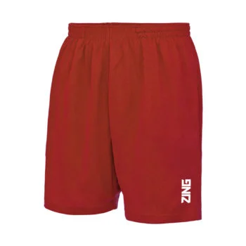 ZING Sportswear Training Shorts | Training Kit and Teamwear - Red